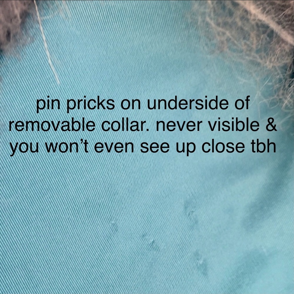 Burberry S Down Puffer Vest Coat Real Fur Green - Picture 6 of 8